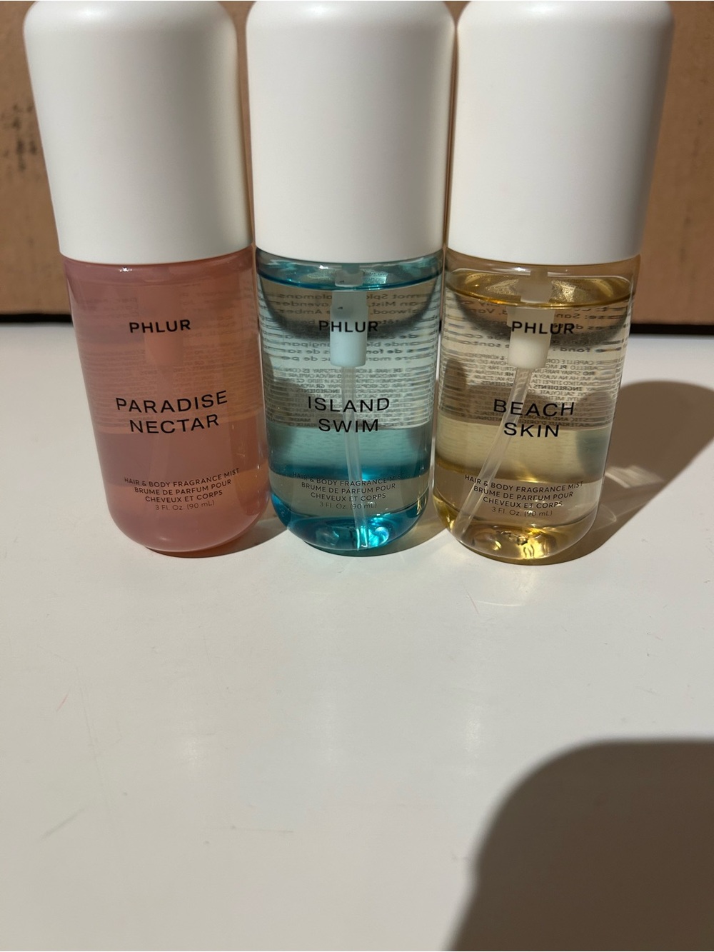 PHLUR Island Escape Body Mist Trio Set